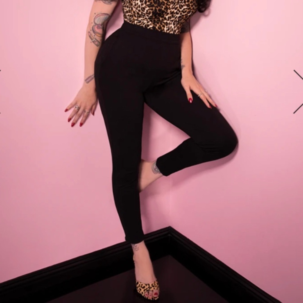 Vixen by Micheline Pitt Cigarette Pants 3X